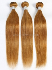 1 Bundle #30 Color Straight Human Hair Extension Double Welf